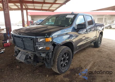 2021 Chevrolet Silverado C1500 Custom from USA, damaged, VIN 1GCPWBEK4MZ240950